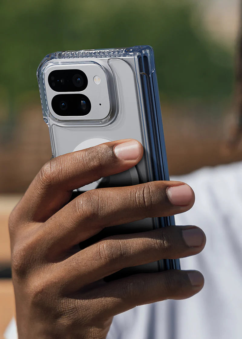 ITSKINS Google Pixel 10 Pro Fold Hybrid R Clear Hinge (MagSafe Compatible) - Transparent