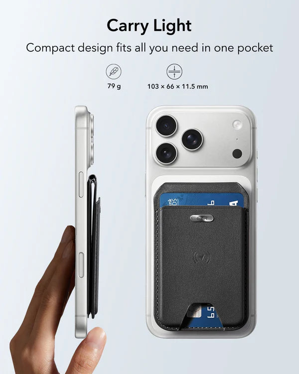 ESR Magnetic Geo Wallet with stand | works with Apple Find My
