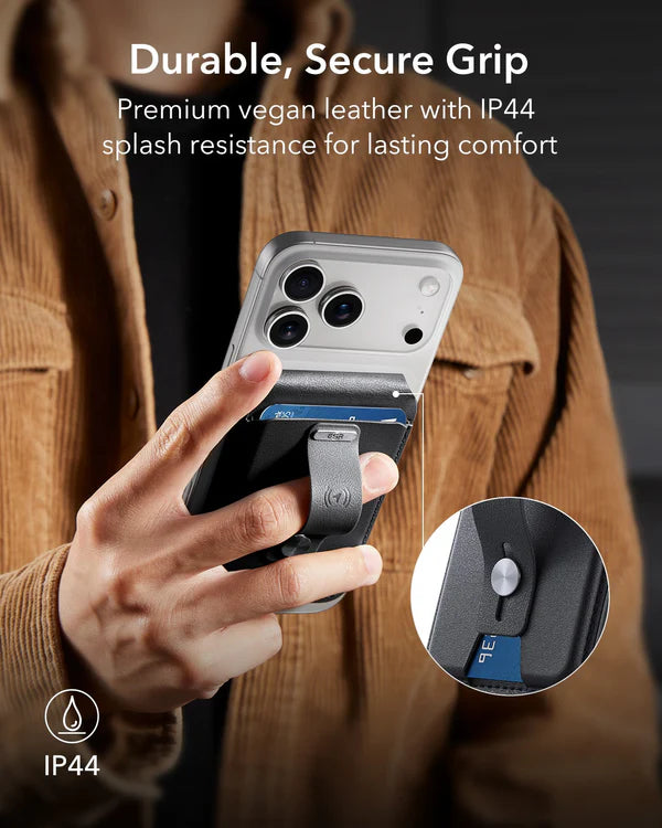 ESR Magnetic Geo Wallet with stand + grip | works with Apple Find My