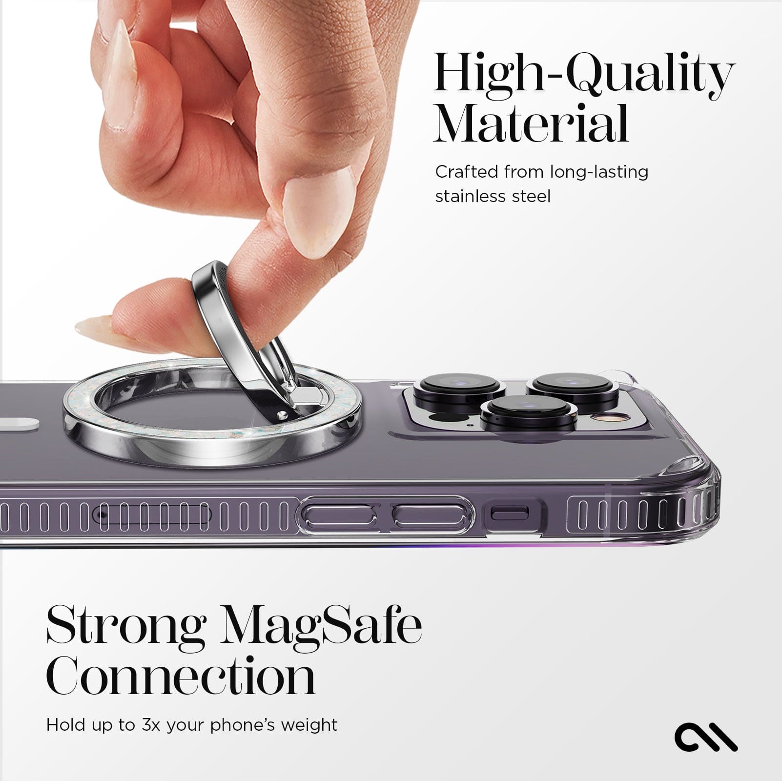 Case-Mate Magnetic Ring Stand with MagSafe - Twinkle Diamond