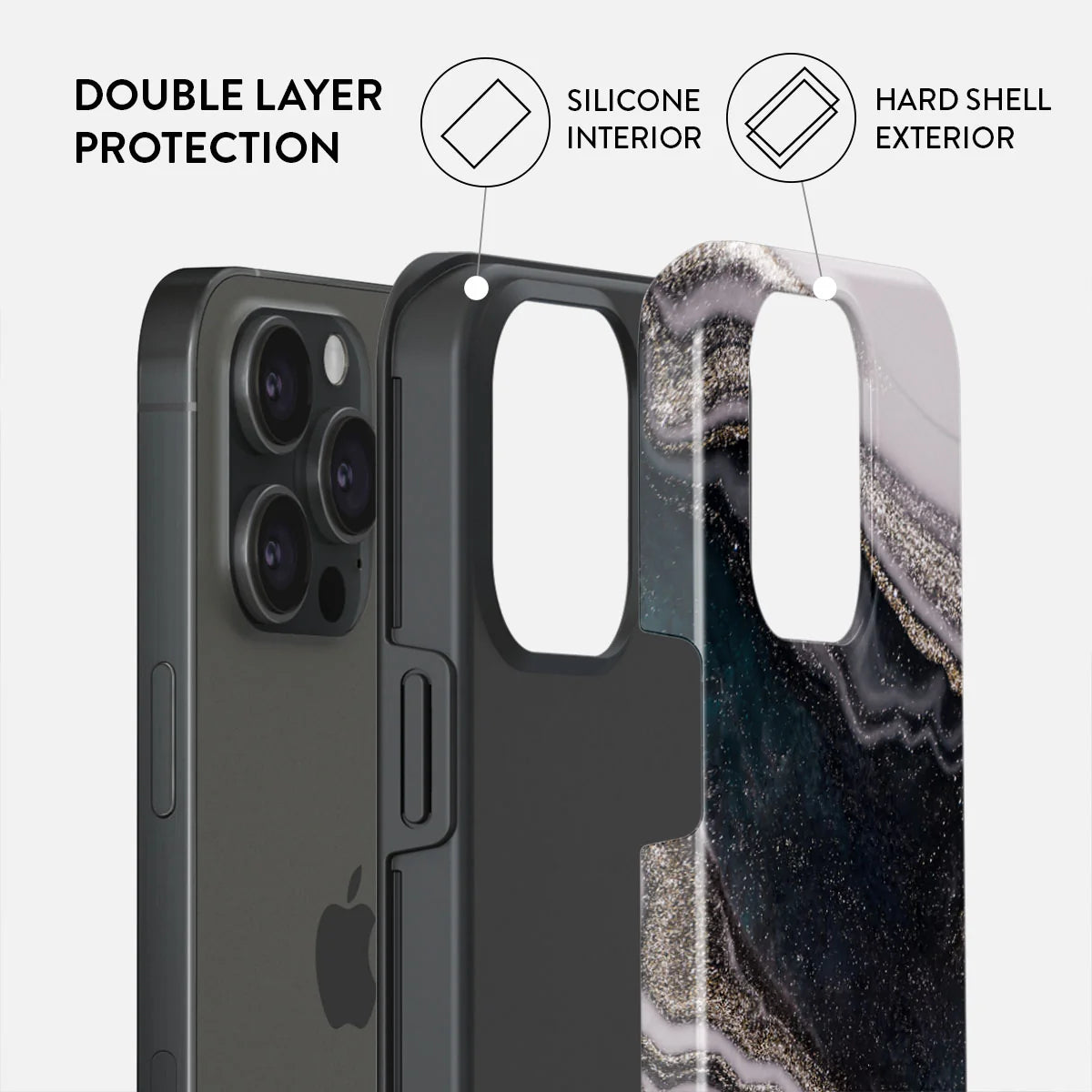 BURGA iPhone 16 Magic Night Tough MagSafe Case