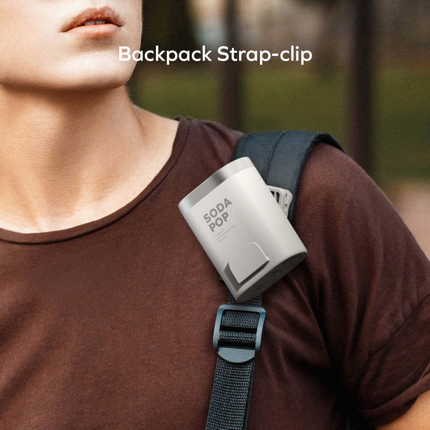 Momax IF23 1°GO CLIP High-Speed Waist-Clip Mini Fan