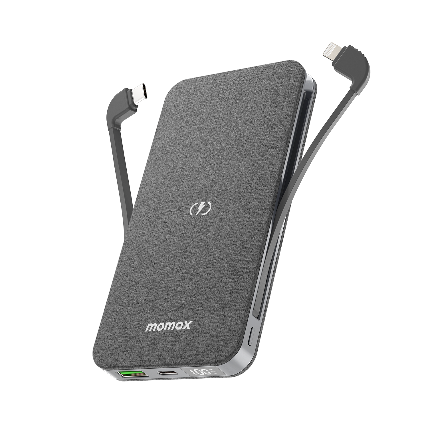 Momax IP112MFI Q.Power TOUCH 2 Wireless Battery Pack 10000mAh Powerbank