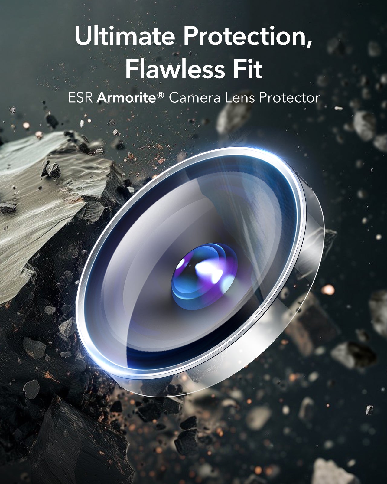ESR Samsung Galaxy S25 Ultra Armorite Ultra-Tough Camera Lens Protector