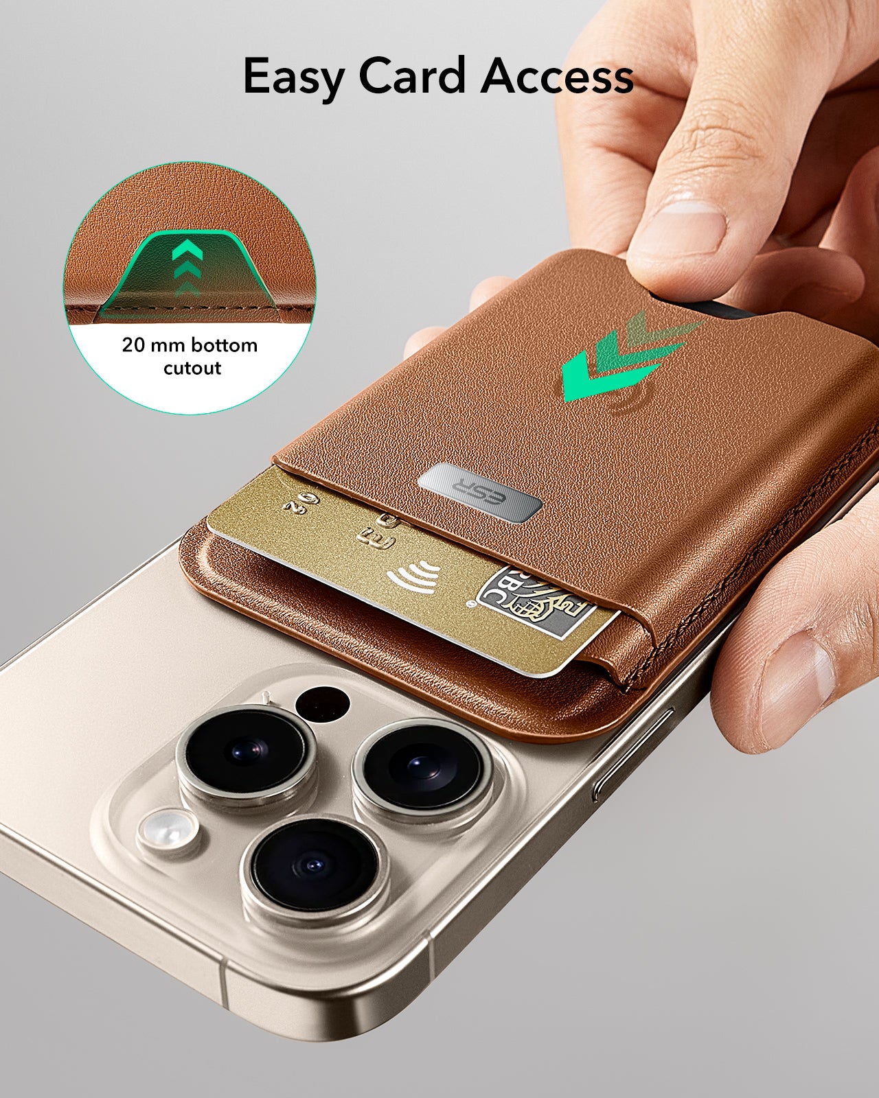 ESR Halolock Geo Wallet Boost works Apple Find My