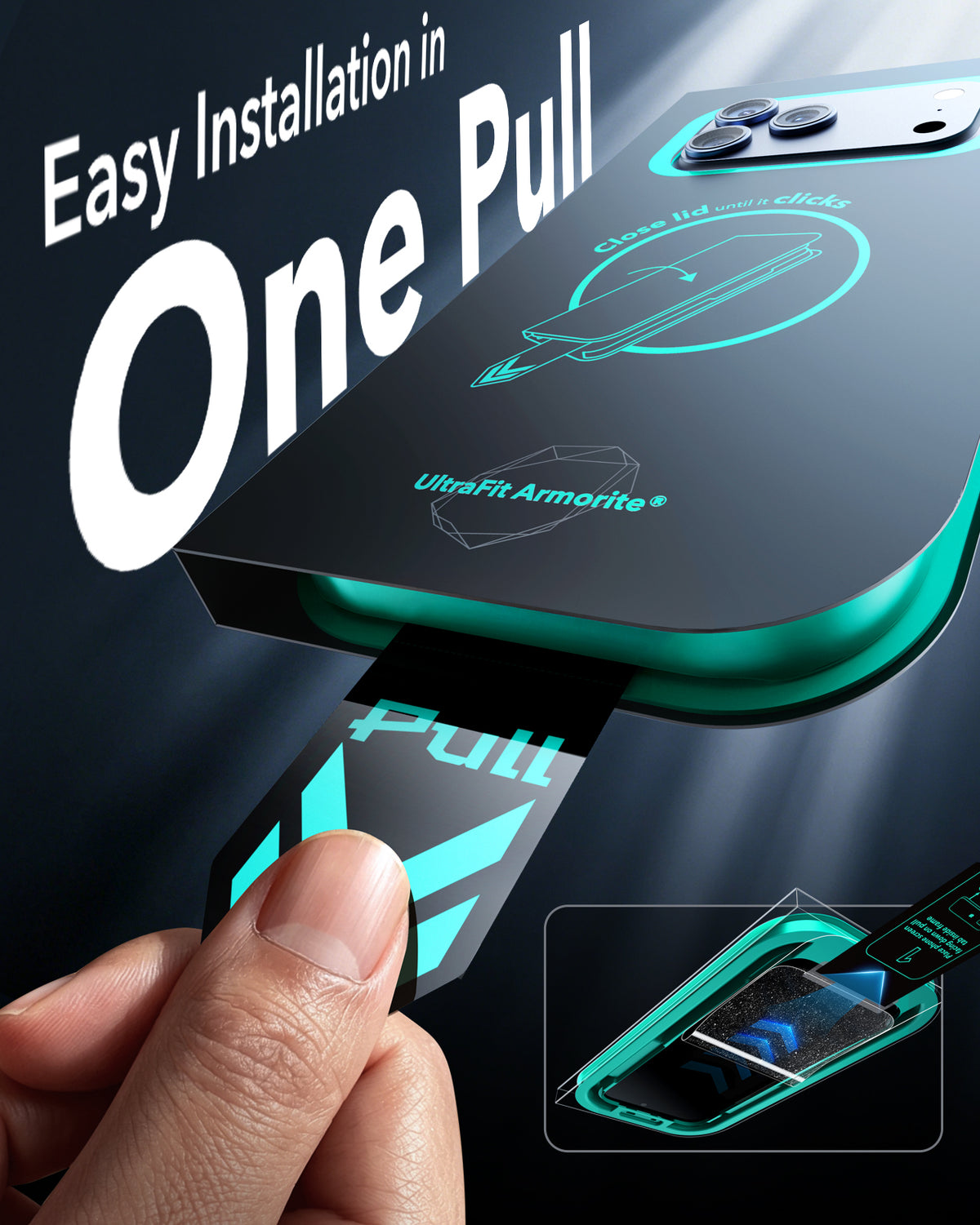 ESR iPhone 18 / 17 Pro / Pro Max - UltraFit Armorite Pro Privacy Screen Protector 2pc Pack