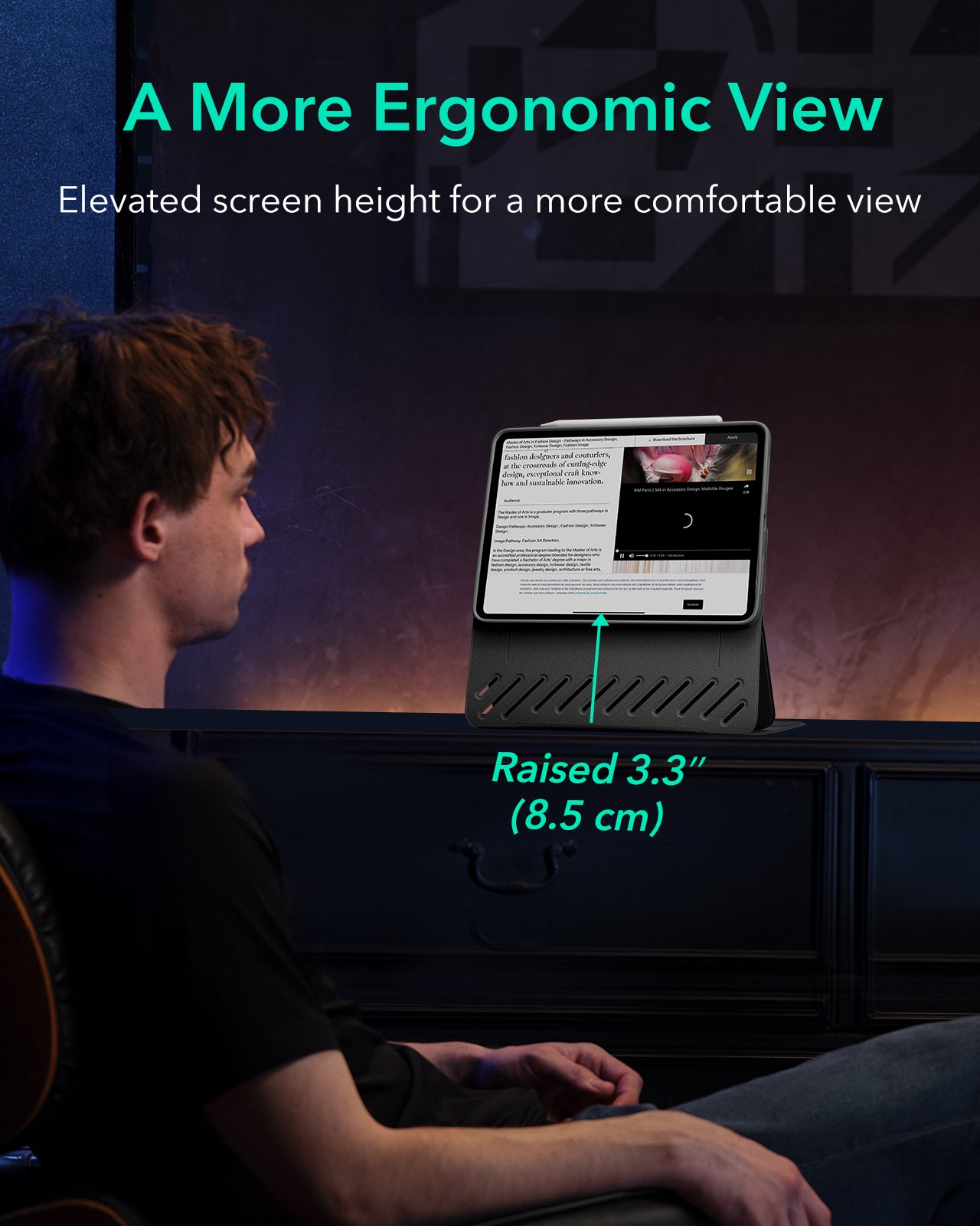 ESR iPad Pro 13 (2024) Shift Magnetic Stand Case