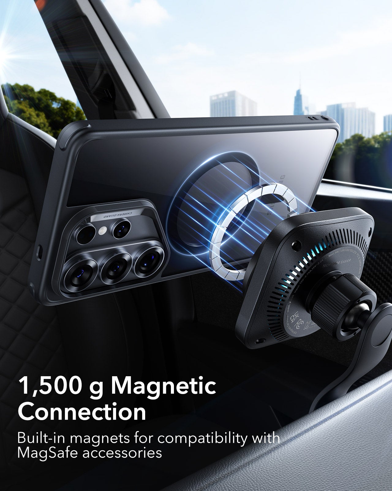 ESR Samsung Galaxy S26 Ultra Classic Hybrid MagSafe Case with HaloLock