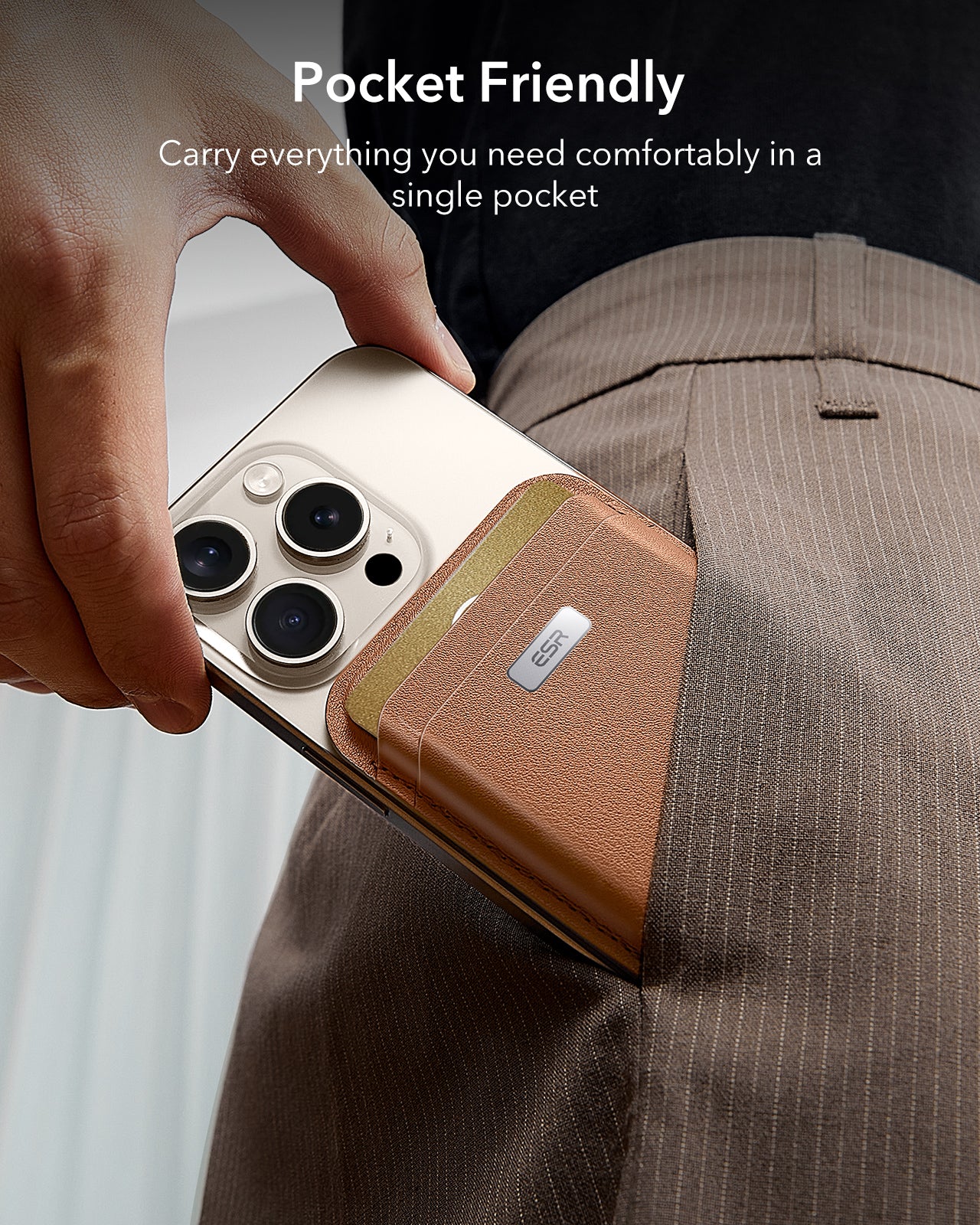 ESR Halolock Geo Wallet Boost works Apple Find My