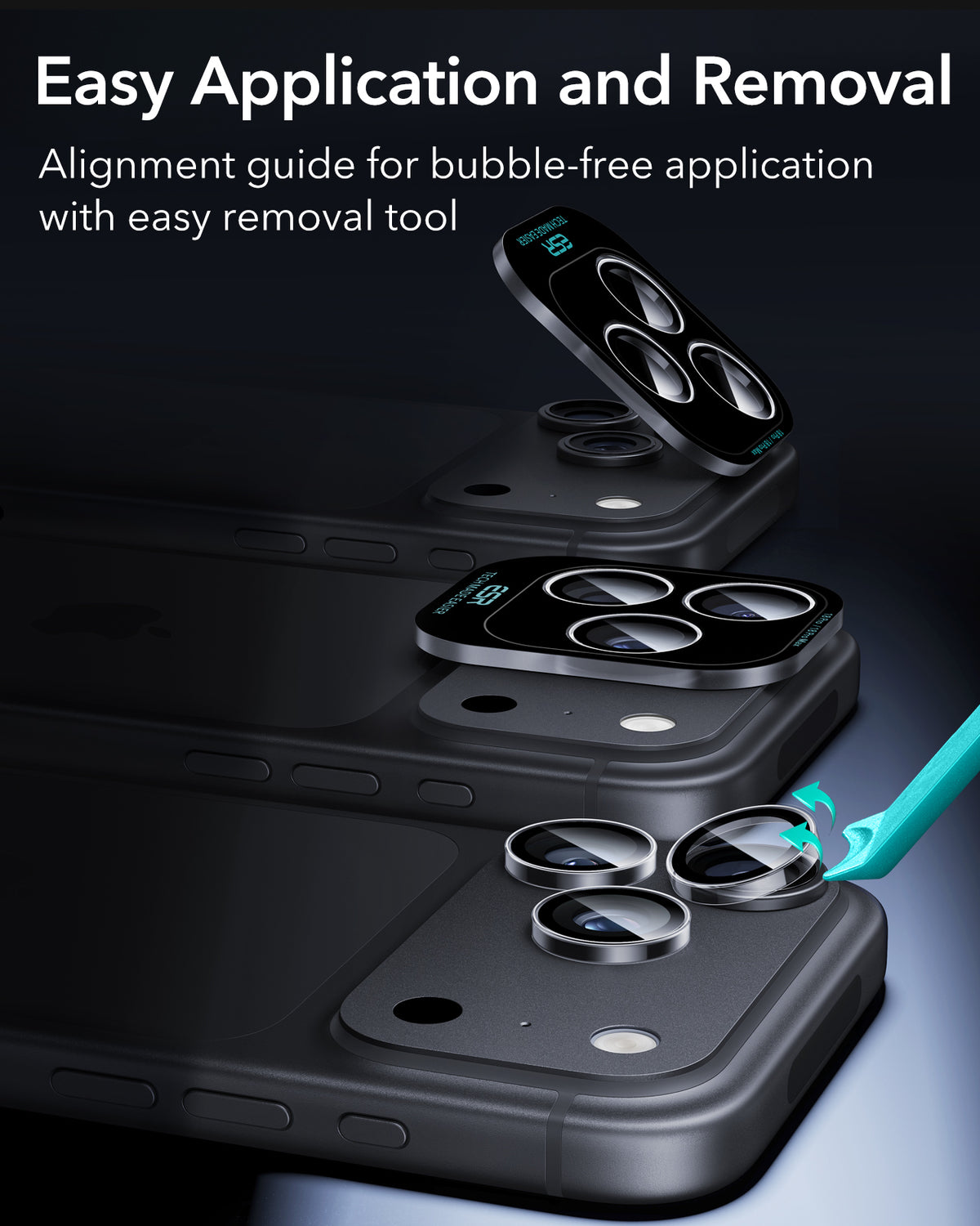 ESR Armorite® Camera Lens Protector, For iPhone 18 Pro / Pro Max