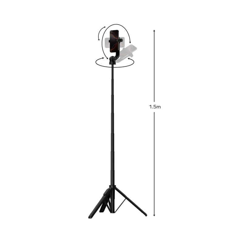 Momax KM17 1-Snap Pole Magnetic Selfie Stick