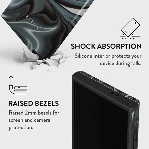 BURGA Samsung Galaxy S24 Series Lightning Strike Tough Case