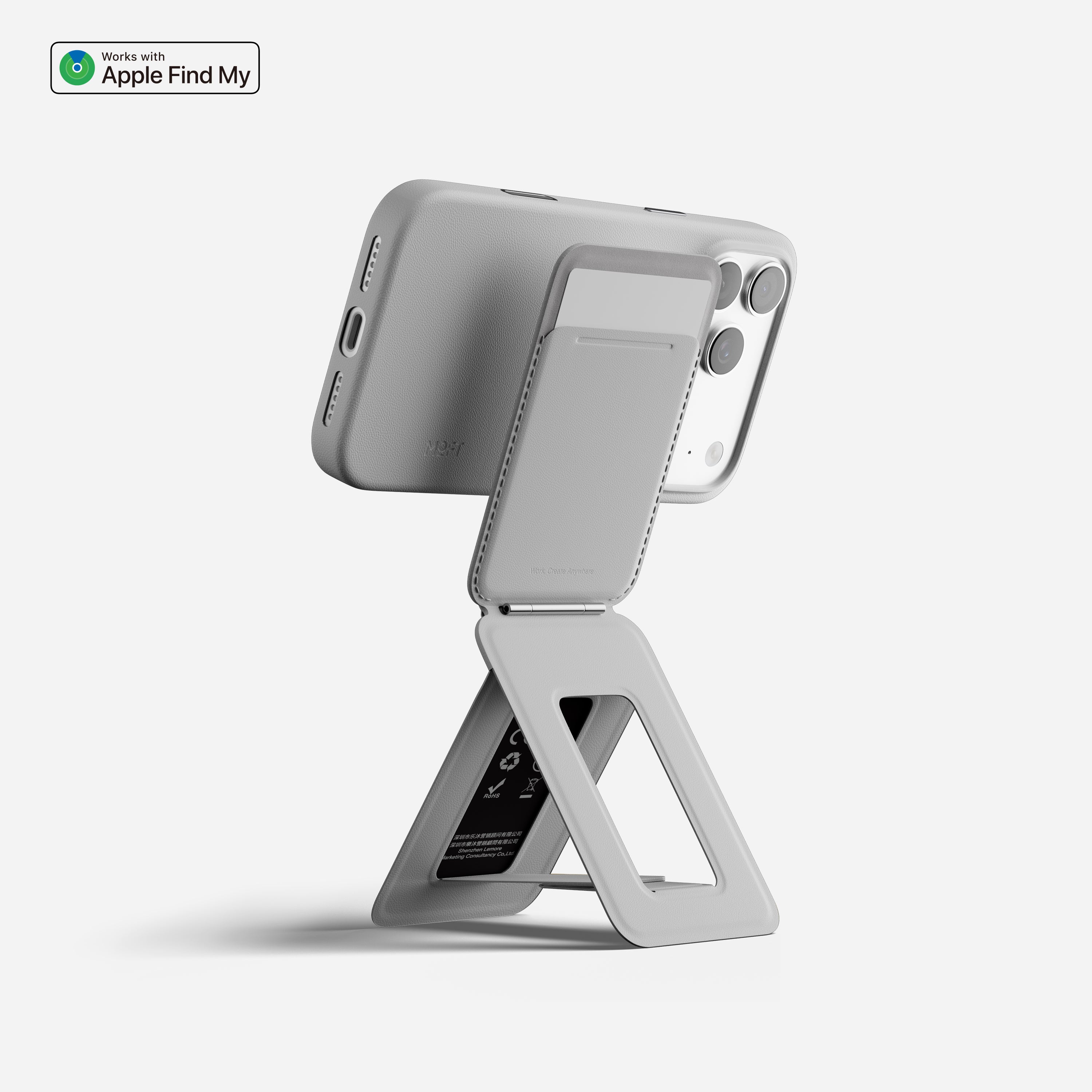 MOFT Trackable Tripod Wallet with Apple Find My (MagSafe Compatible)