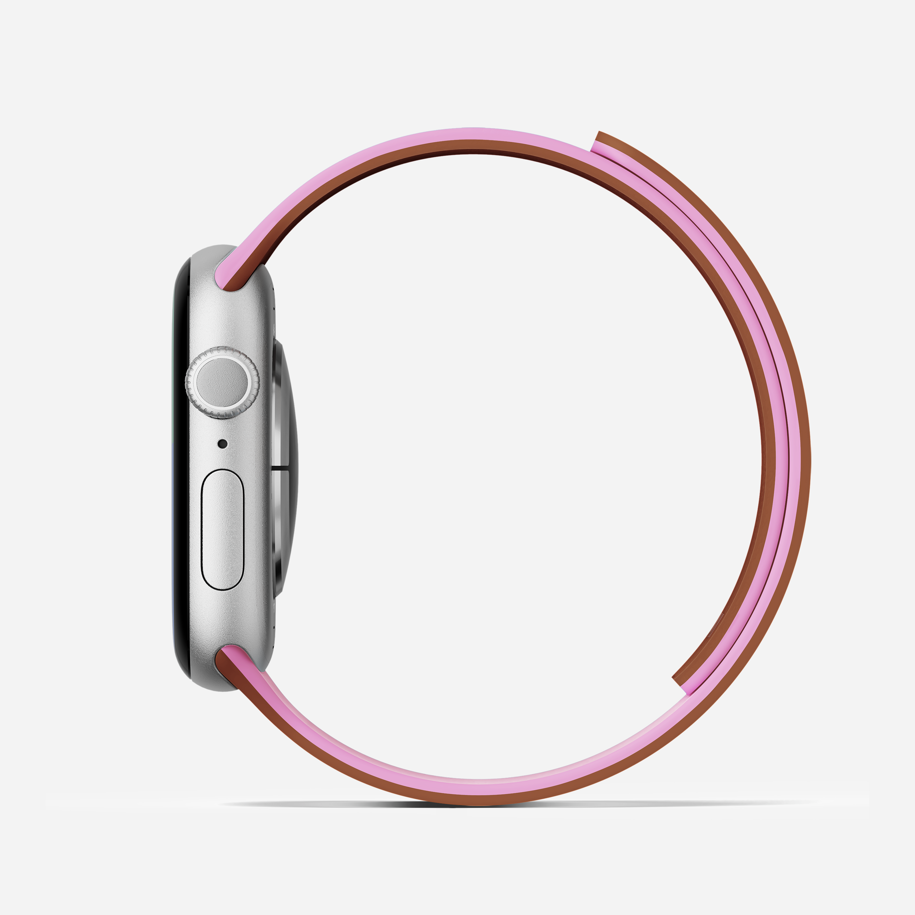 MOFT Snap Watch Band for Apple Watch 40mm/41mm/42mm & 44mm/45mm/46mm/49mm - Light Pink Brownie