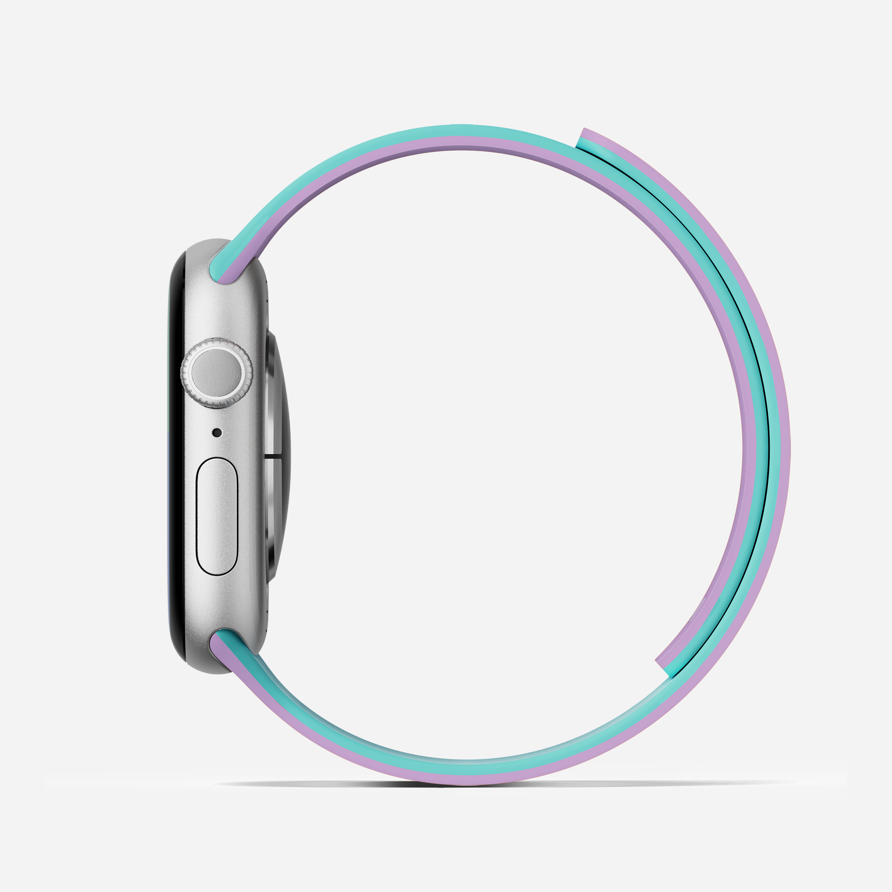 MOFT Snap Watch Band for Apple Watch 40mm/41mm/42mm & 44mm/45mm/46mm/49mm - Aqua Peony