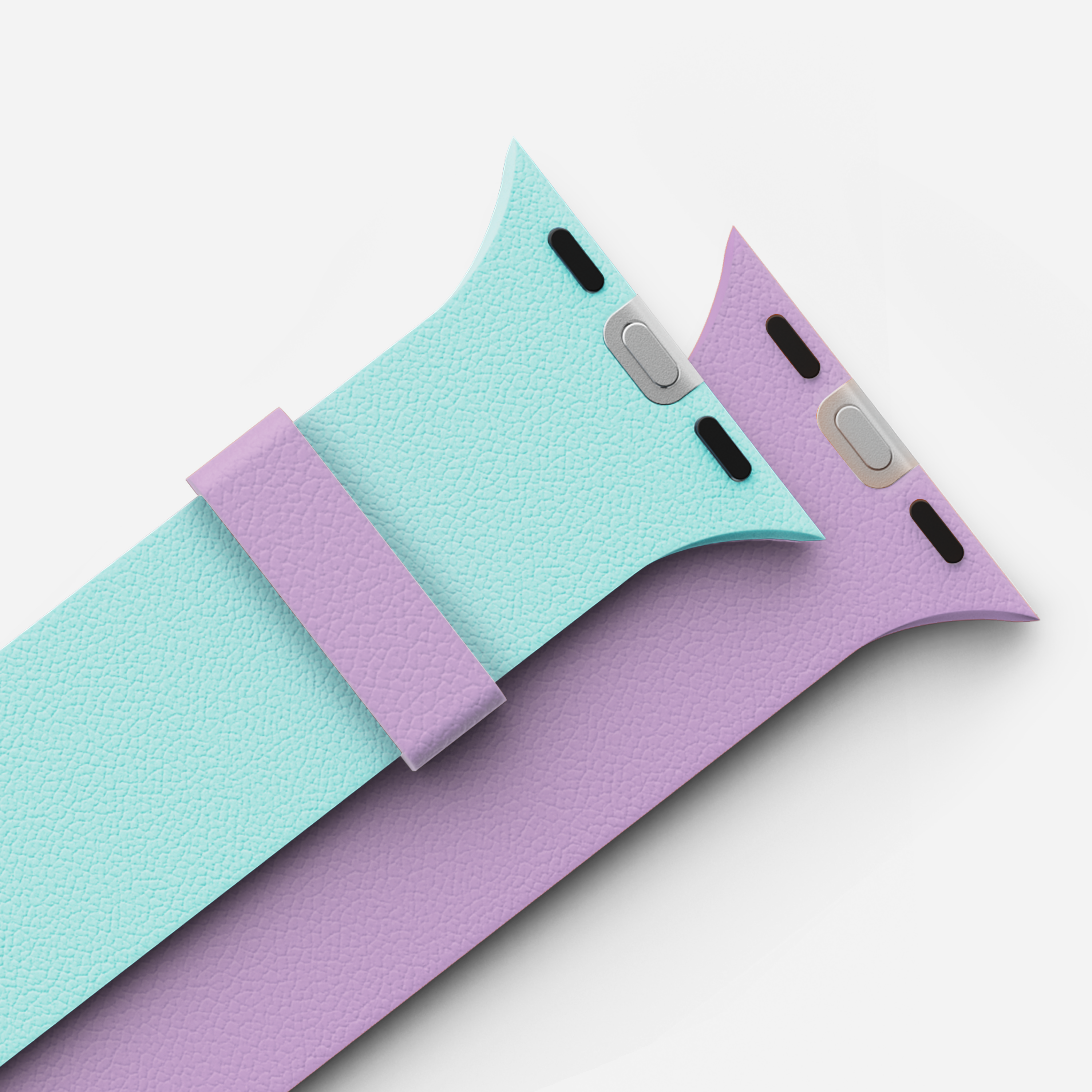 MOFT Snap Watch Band for Apple Watch 40mm/41mm/42mm & 44mm/45mm/46mm/49mm - Aqua Peony