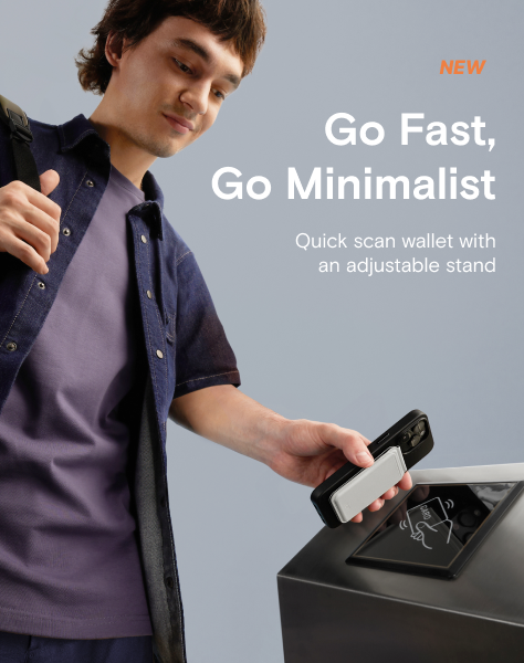 MOFT Snap Flash Wallet Stand (Magnetic Charging Compatible)