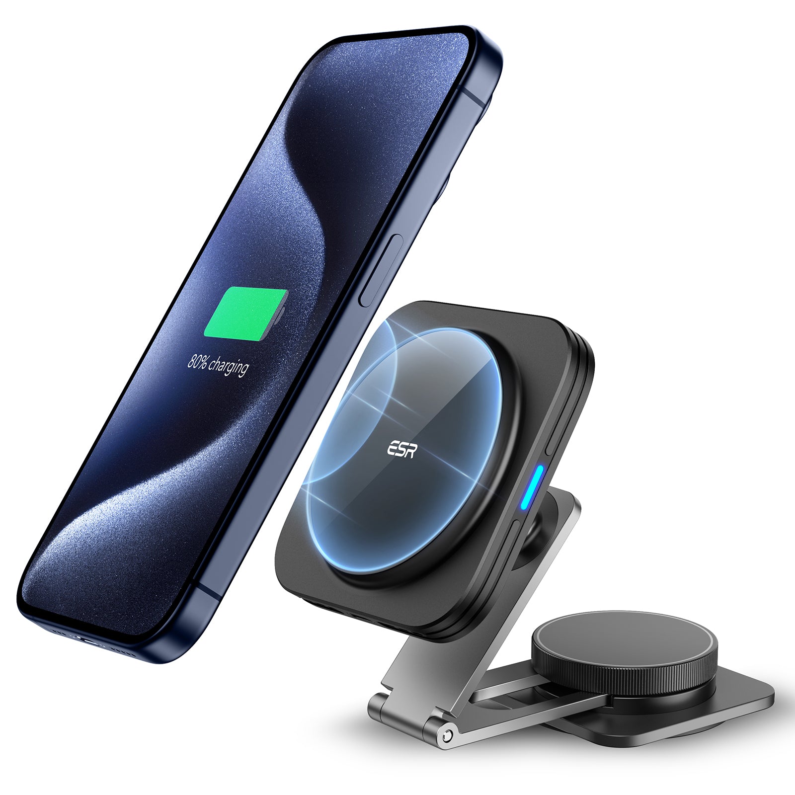 ESR HaloLock Touchscreen Wireless Car Charger