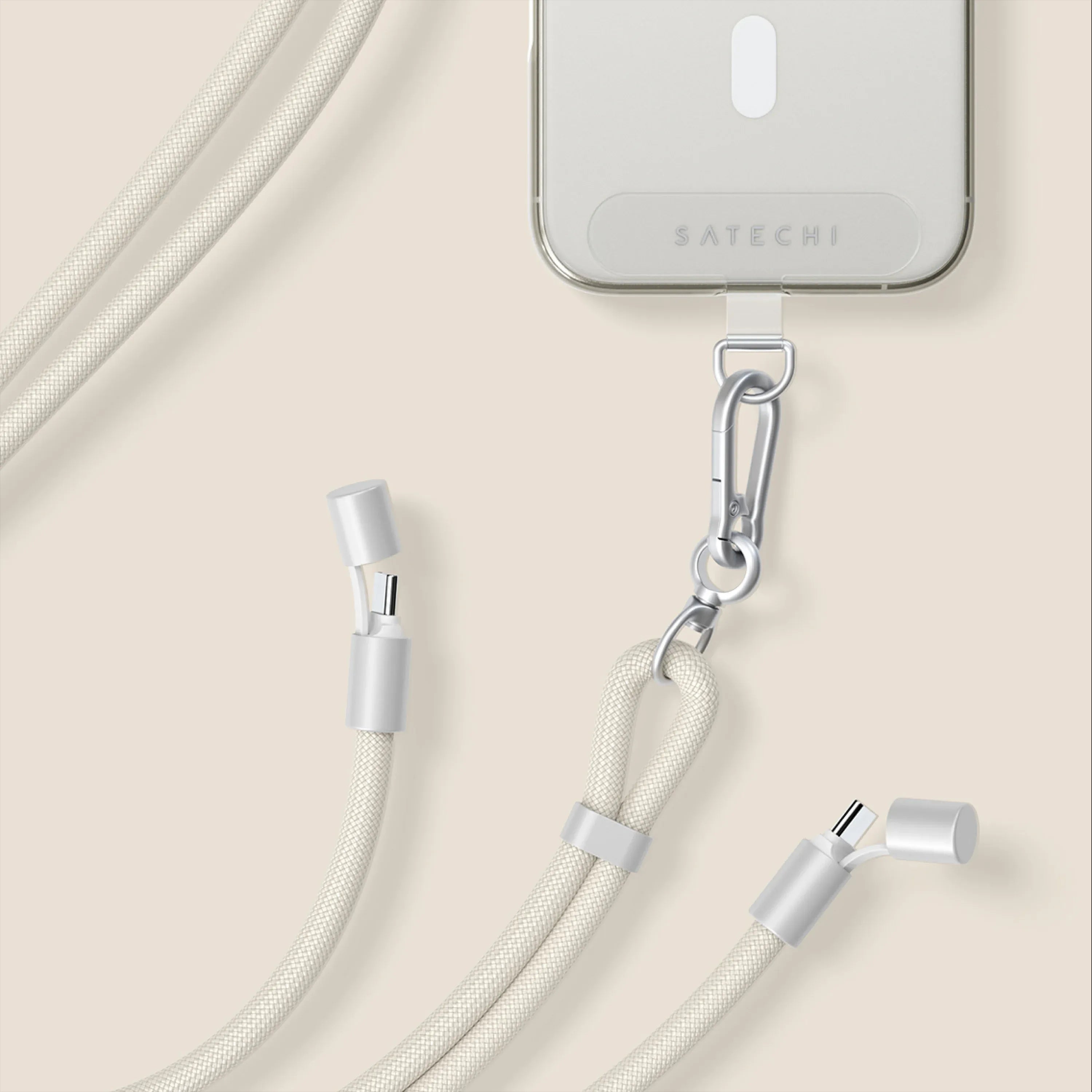 Satechi OnTheGo USB-C Crossbody Lanyard Cable