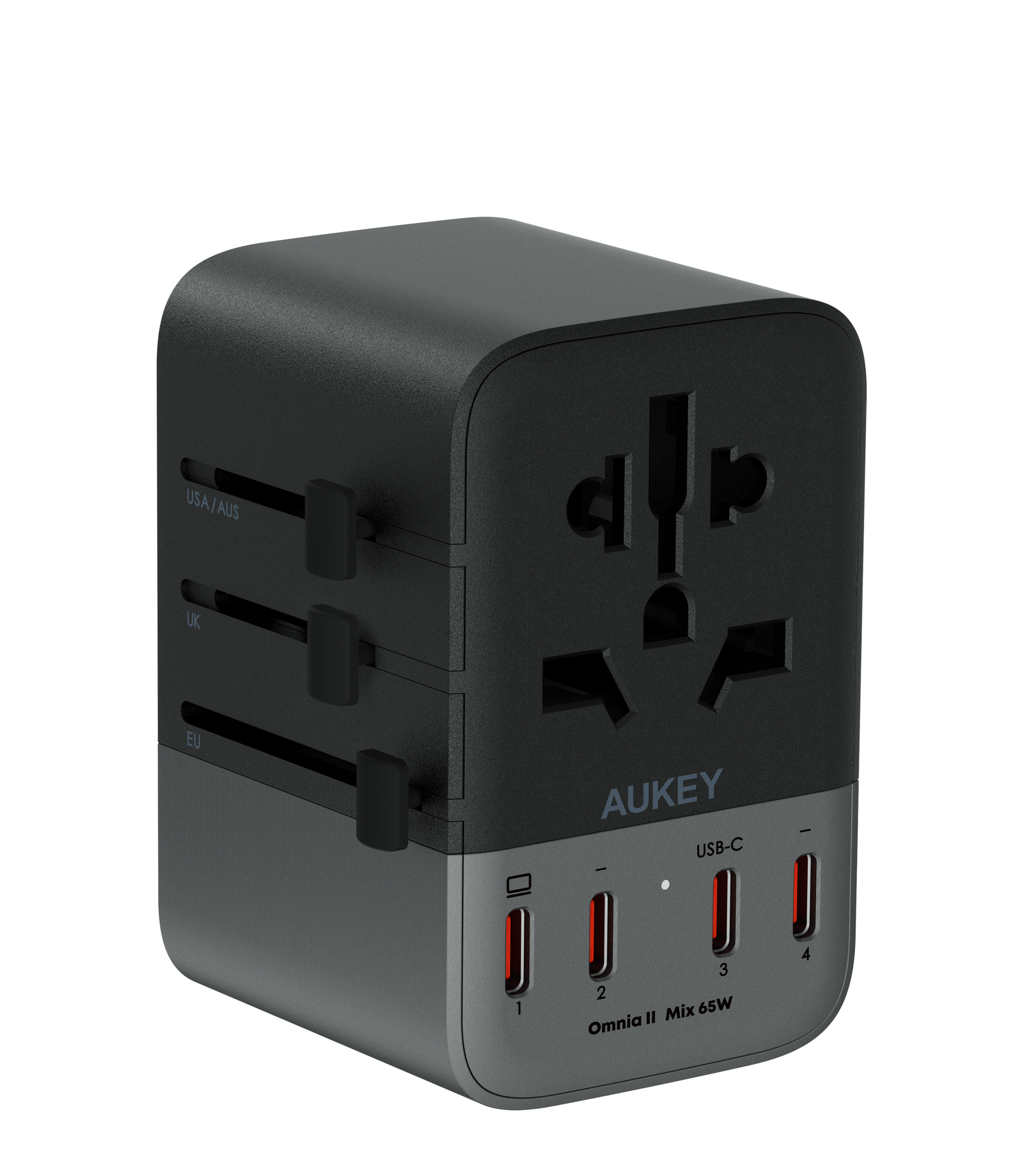 AUKEY PA-TA08A 65W Universal Travel Charger