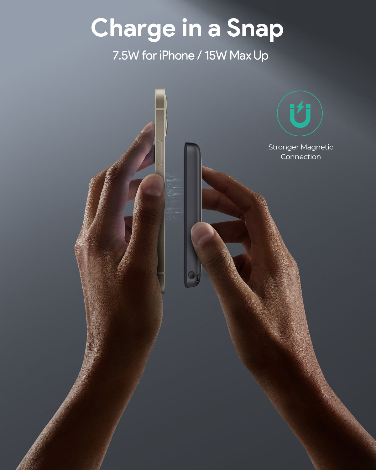 PB-MS06 MagFusion 10000mAh 30W Qi2 Magnetic Wireless Charging Power Bank