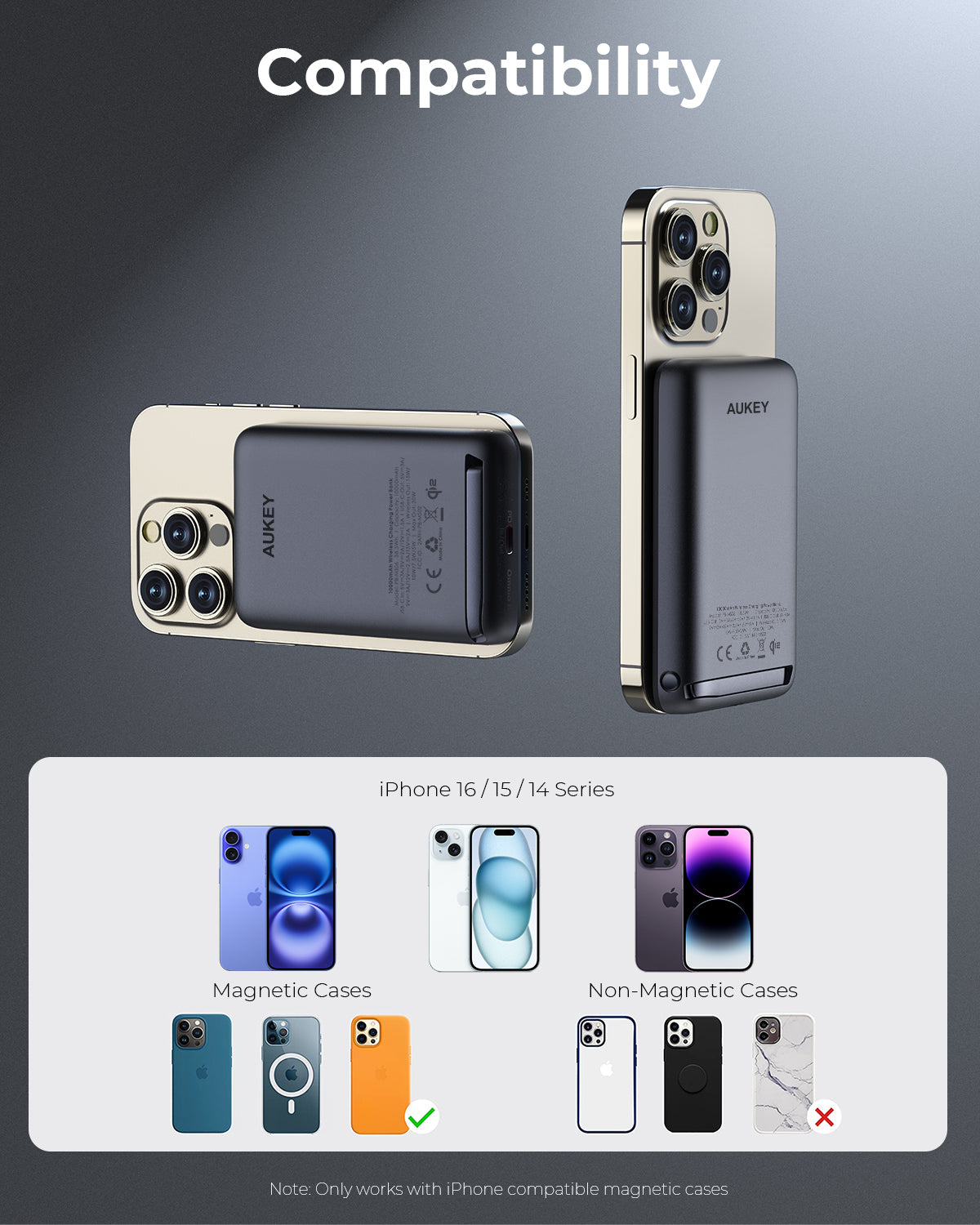 PB-MS06 MagFusion 10000mAh 30W Qi2 Magnetic Wireless Charging Power Bank