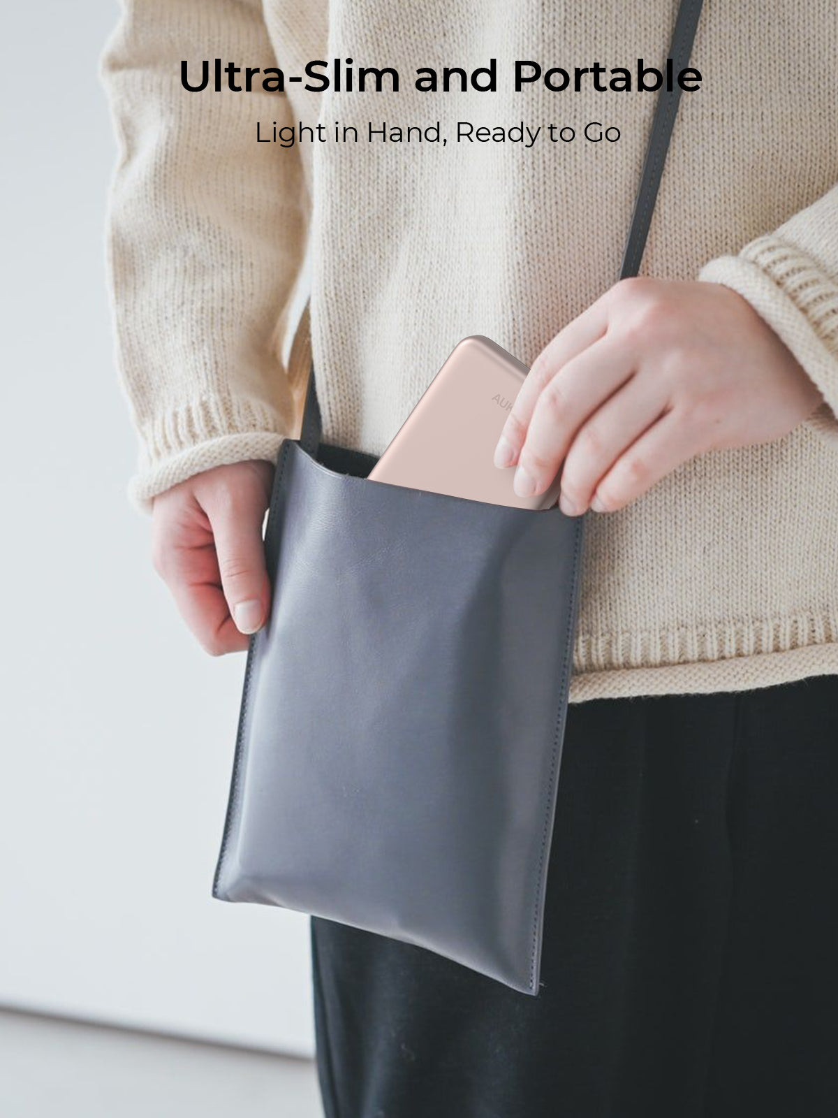 Aukey PB-MS08 MagFusion M Qi2 10000mAh Ultra Slim Magnetic Wireless Power Bank (24 Months Warranty)