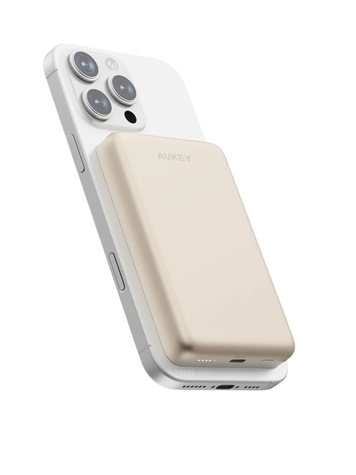 Aukey PB-MS08 MagFusion M Qi2 10000mAh Ultra Slim Magnetic Wireless Power Bank (24 Months Warranty)