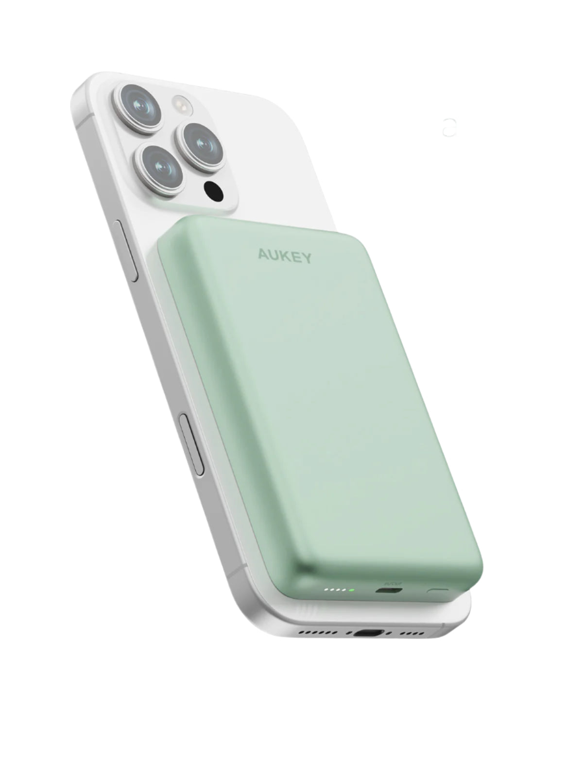 Aukey PB-MS08 MagFusion M Qi2 10000mAh Ultra Slim Magnetic Wireless Power Bank (24 Months Warranty)