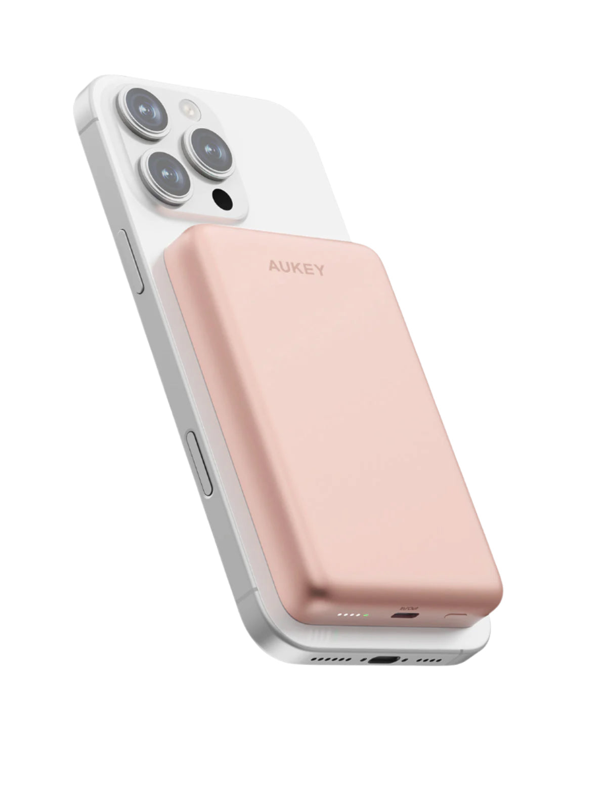 Aukey PB-MS08 MagFusion M Qi2 10000mAh Ultra Slim Magnetic Wireless Power Bank (24 Months Warranty)