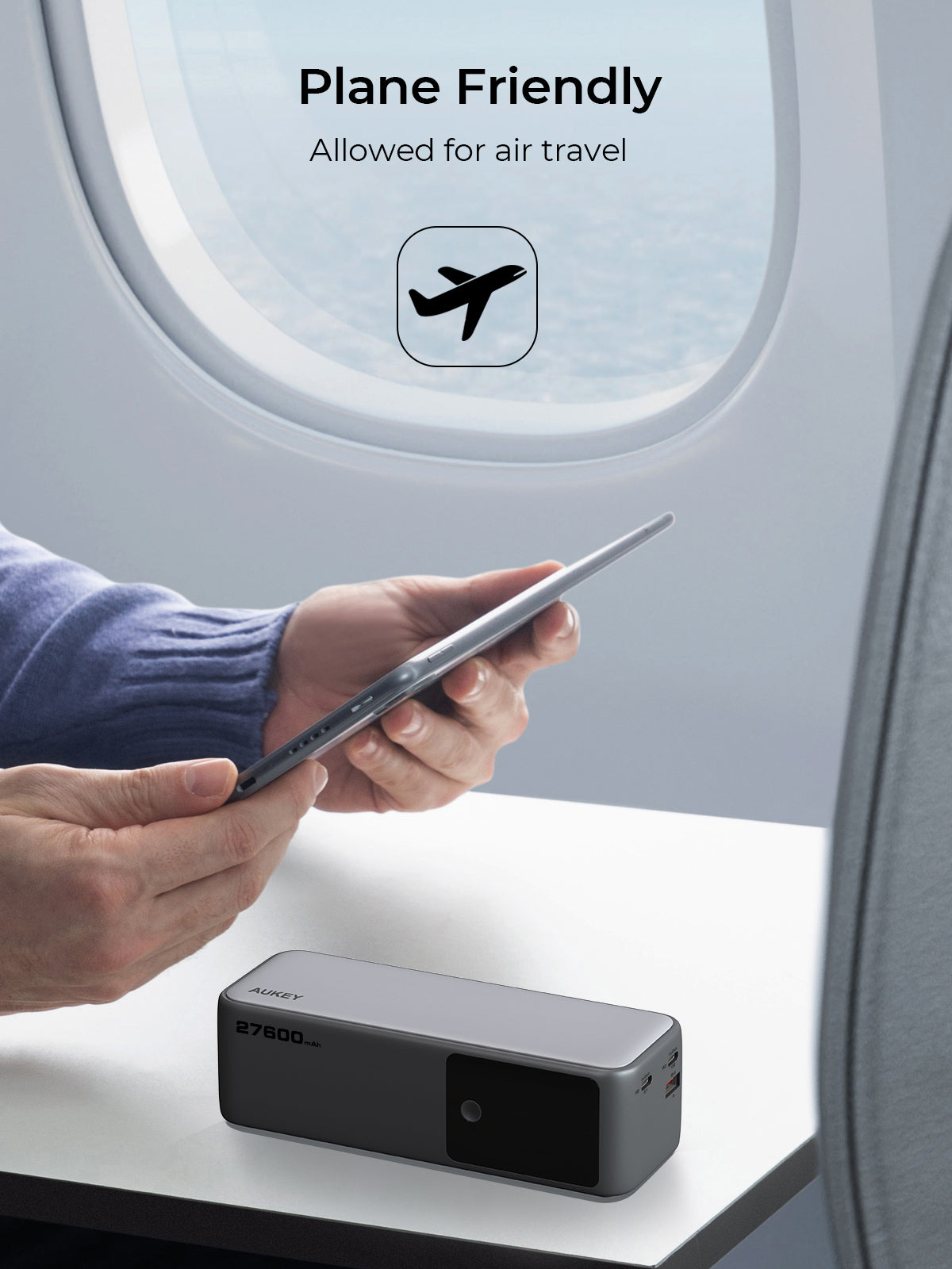 Aukey PB-Y63 Spark Mega 27600mAh 140W PD Ultra-Fast Charging Laptop Power Bank