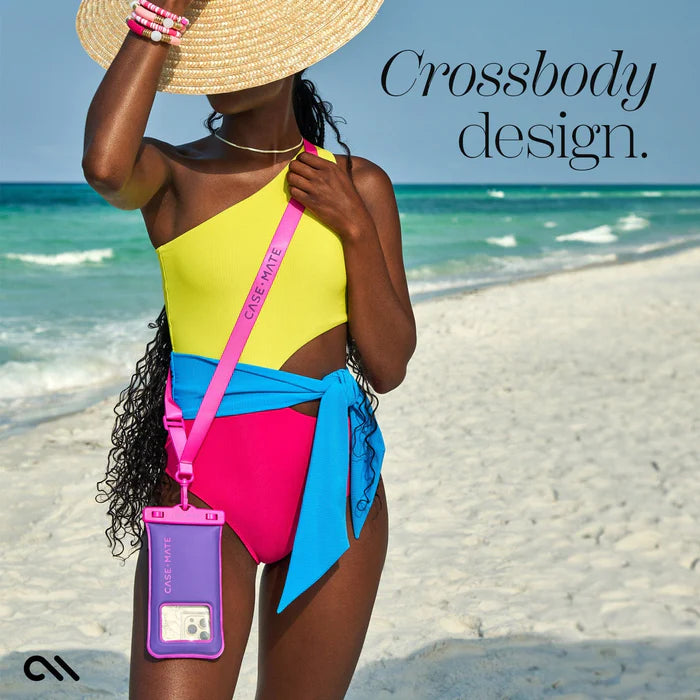 Case-Mate Waterproof Floating Phone Pouch - Purple Paradise Purple/Fuchsia