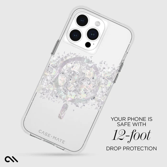 Case-Mate iPhone 15 Pro / 15 Pro Max Karat MagSafe Case - Touch of Pearl