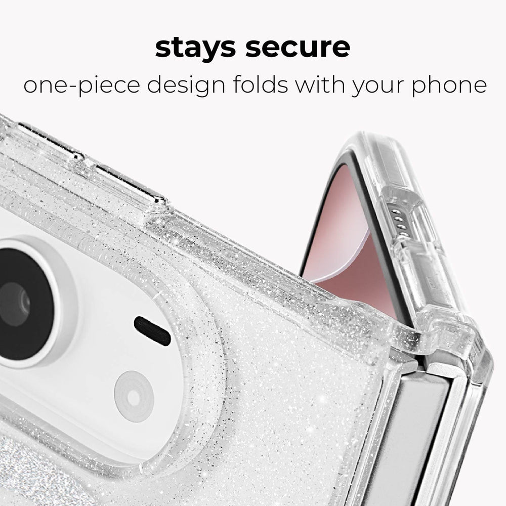 Case-Mate iPhone Duo Twinkle MagSafe Case - Twilight Silver