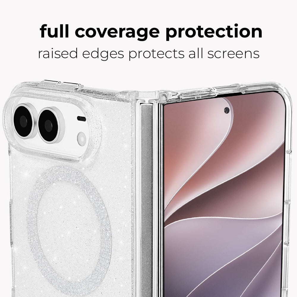 Case-Mate iPhone Duo Twinkle MagSafe Case - Twilight Silver