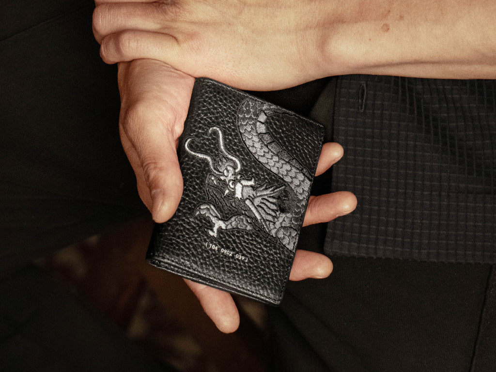 Grams(28) x MR LEE 104 Slim Fold-Out Wallet