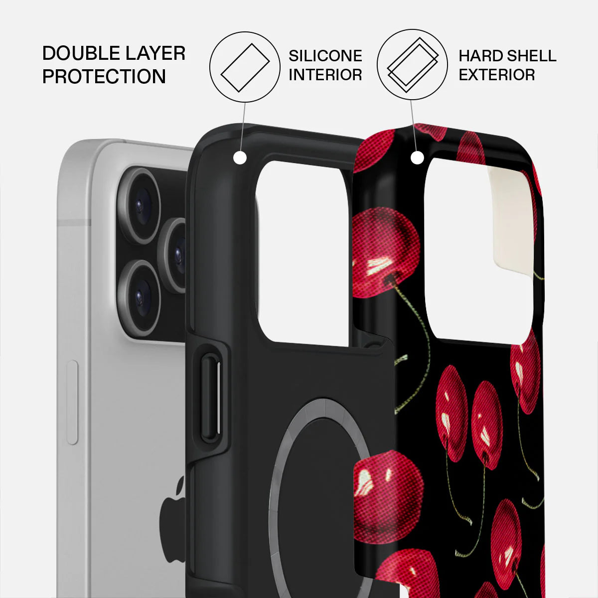 BURGA iPhone 18 / 17 Series Cherrybomb Tough MagSafe Case