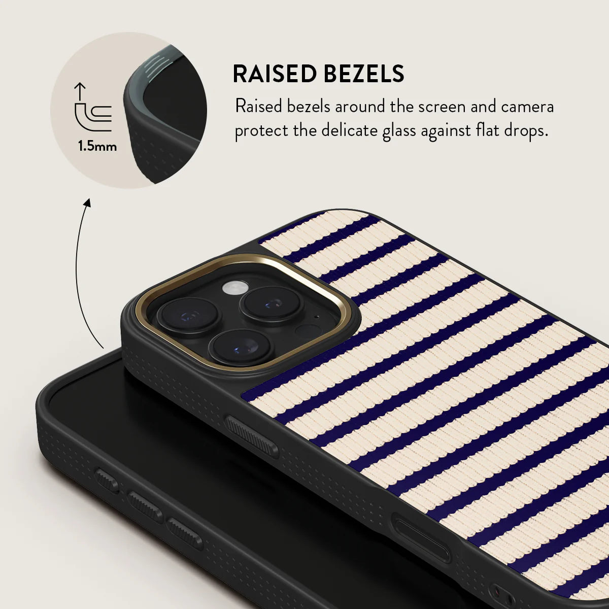 BURGA iPhone 16 Pro / 16 Pro Max Old Money Elite Gold Tough MagSafe Case