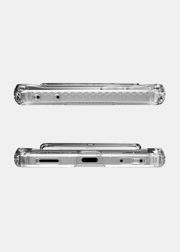 ITSKINS Samsung Galaxy Z Flip 8 Hybrid R Clear Hinge (MagSafe Compatible) - Transparent