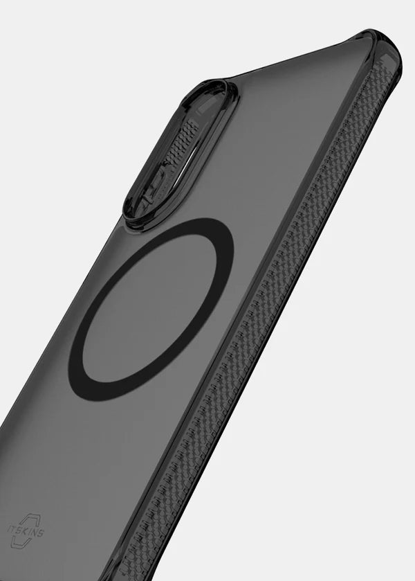 ITSKINS Samsung Galaxy S25 Edge Hybrid R Vapor (MagSafe Compatible) - Smoke