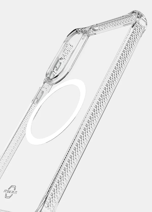 ITSKINS Samsung Galaxy S25 Edge Hybrid R Clear (MagSafe Compatible) - Transparent