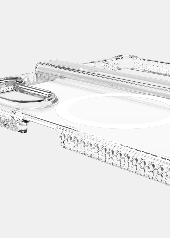 ITSKINS Samsung Galaxy Z Fold 6 Hybrid R Clear Hinge (MagSafe Compatible) - Clear