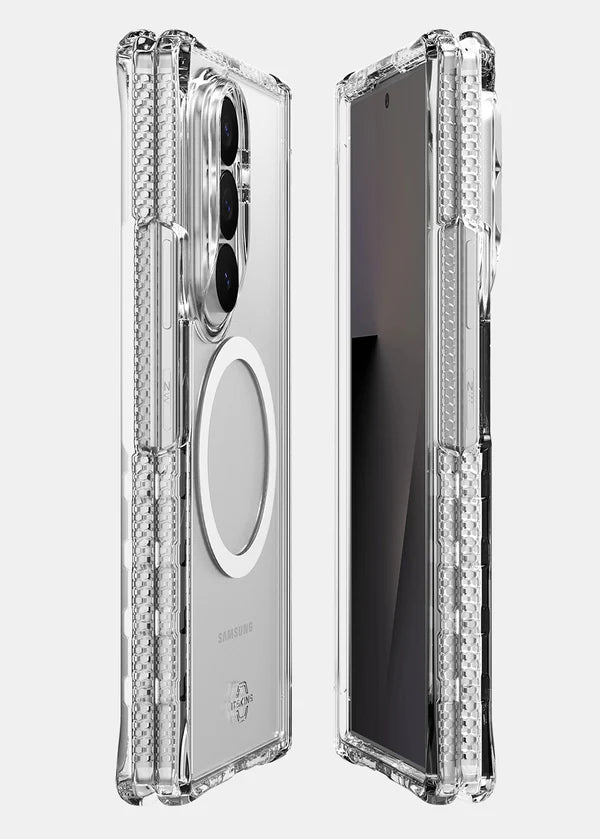 ITSKINS Samsung Galaxy Z Fold 8 Ultra Hybrid R Clear Hinge (MagSafe Compatible) - Transparent (Copy)