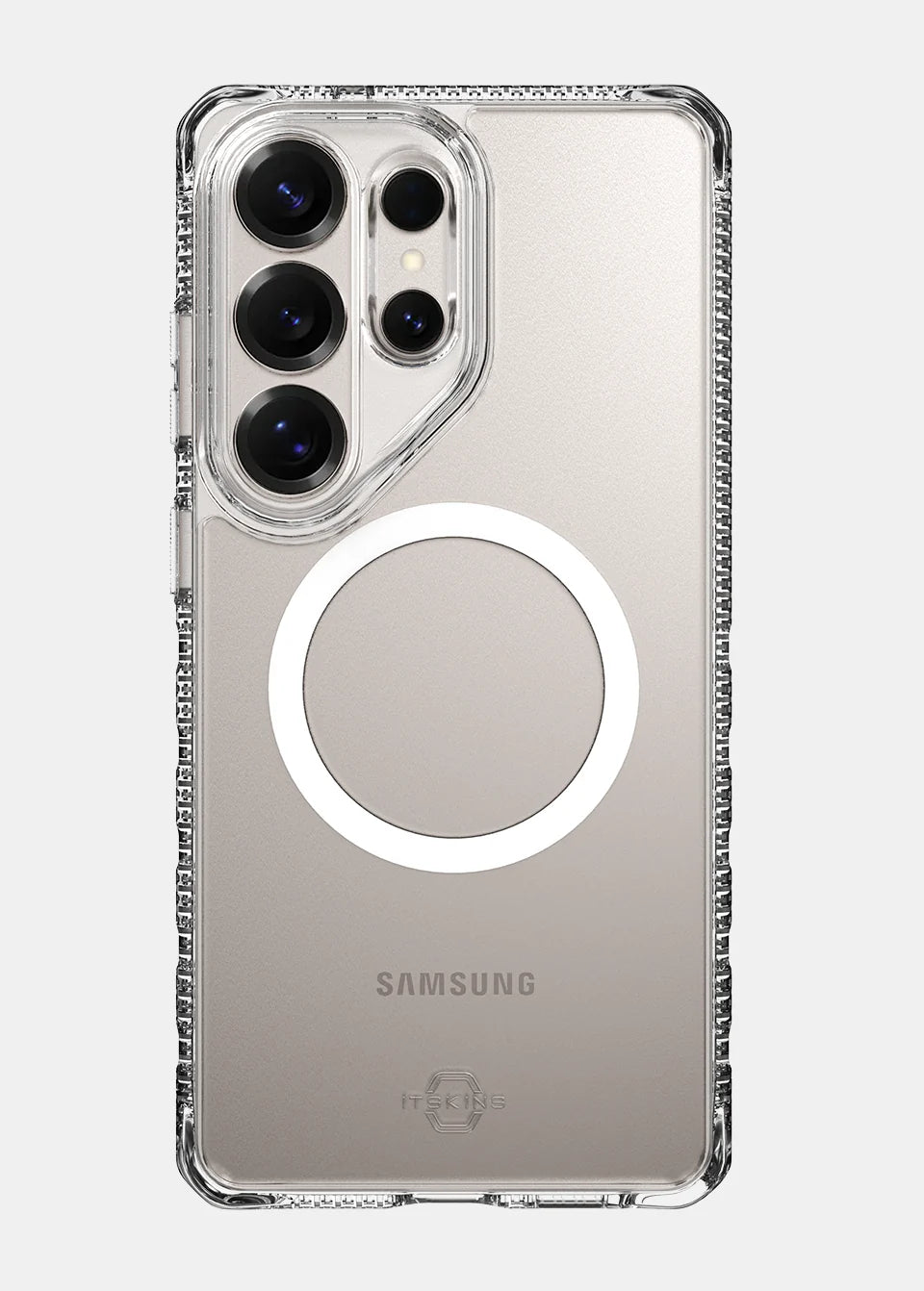 ITSKINS Samsung Galaxy S26 Series Hybrid R Clear Magnetic Case - Transparent