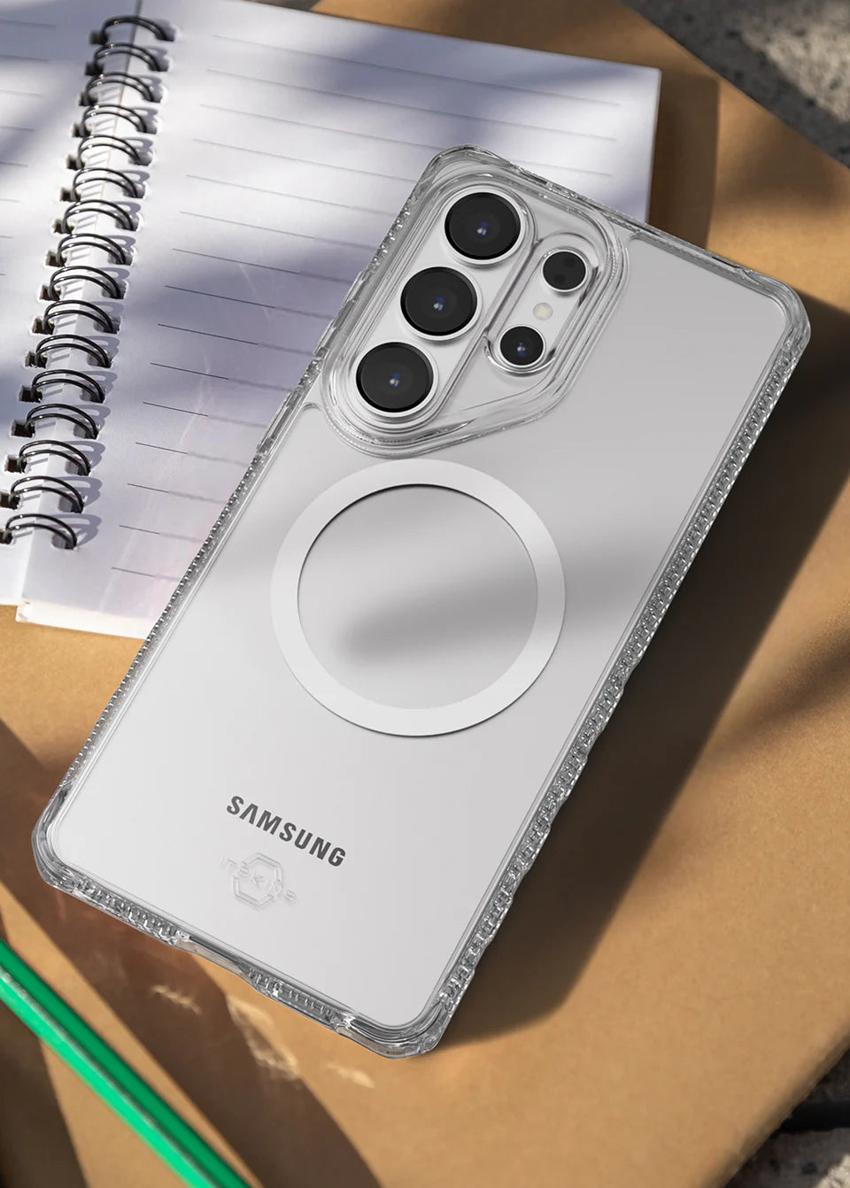 ITSKINS Samsung Galaxy S26 Series Hybrid R Clear Magnetic Case - Transparent