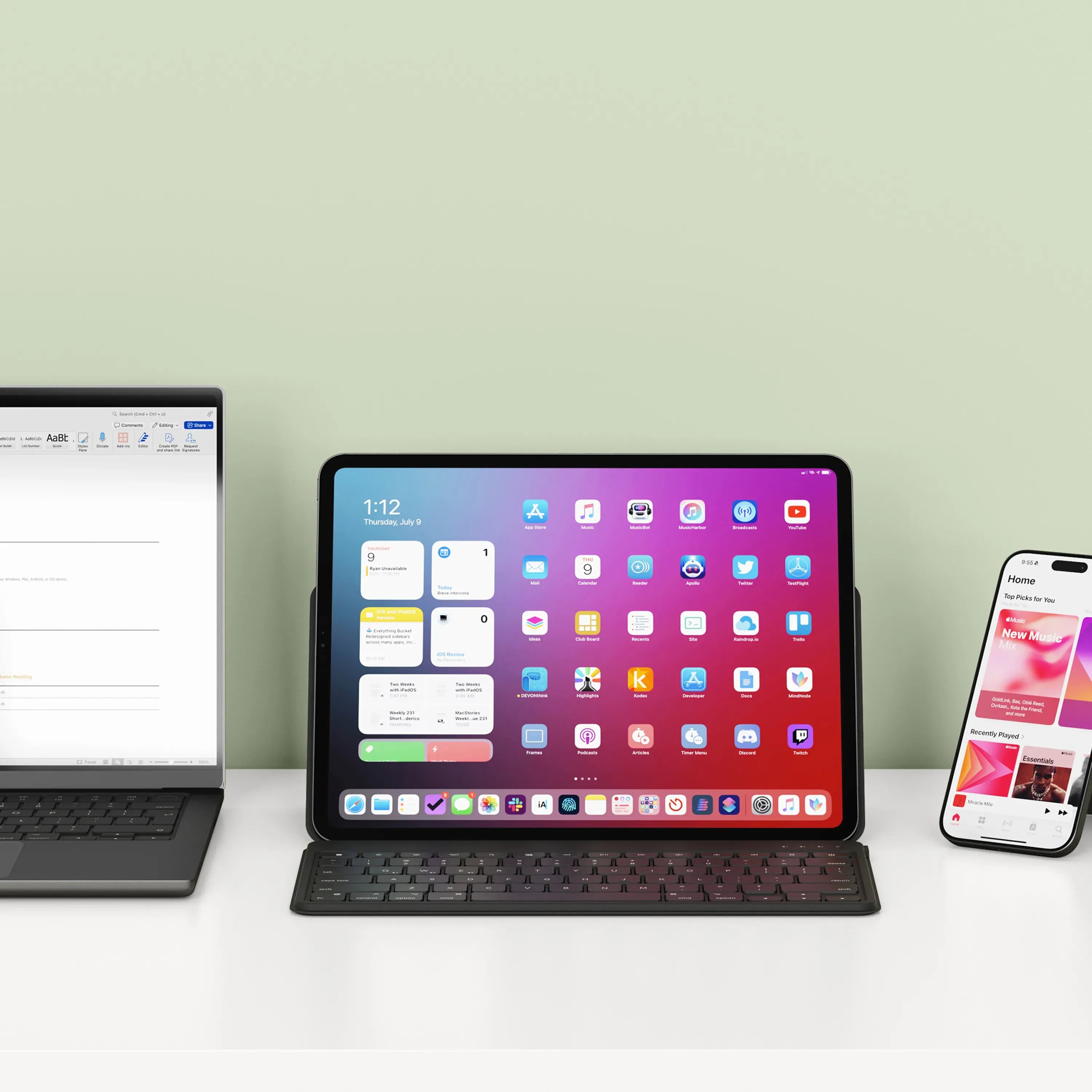 Satechi OntheGo™ Bluetooth Keyboard with Stand