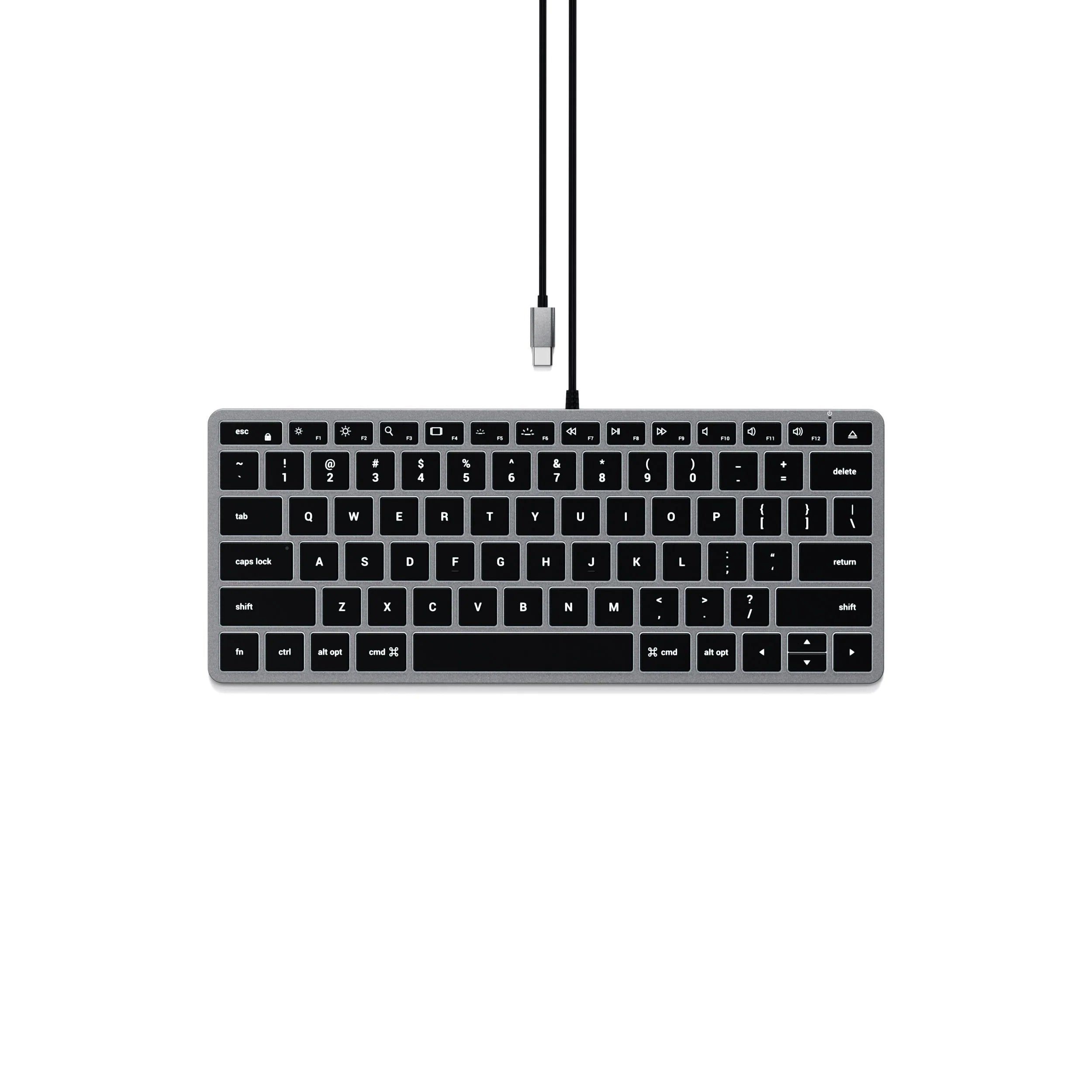 Satechi W1 Slim USB-C Wired Keyboard