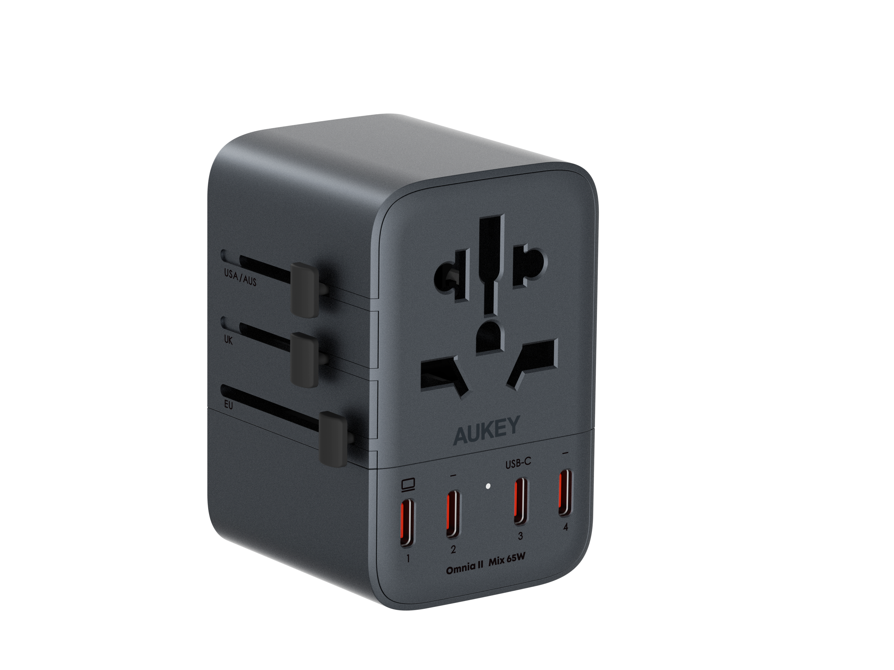 AUKEY PA-TA08A 65W Universal Travel Charger