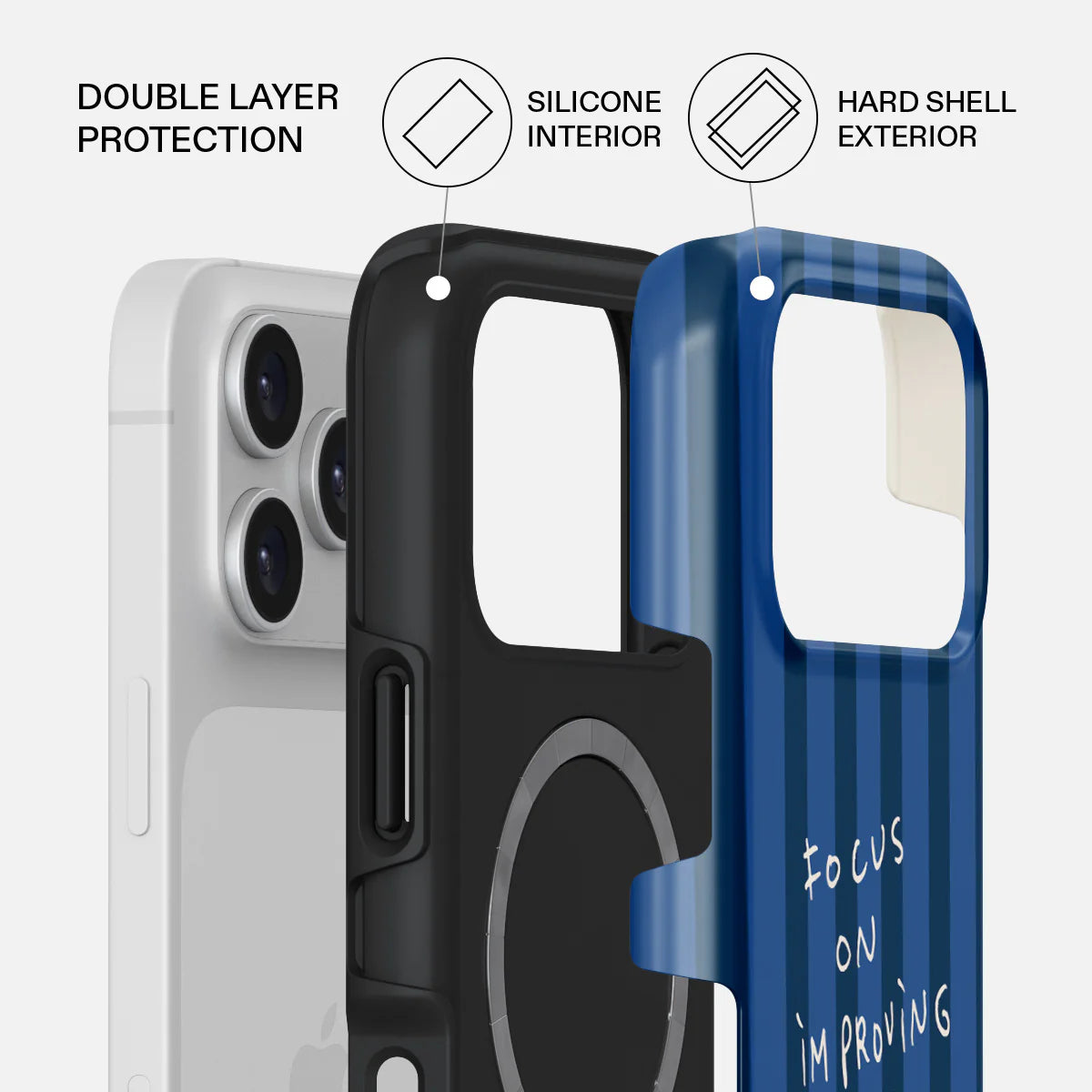 BURGA iPhone 17 Pro Max / 17 Pro Focus On Tough MagSafe Case