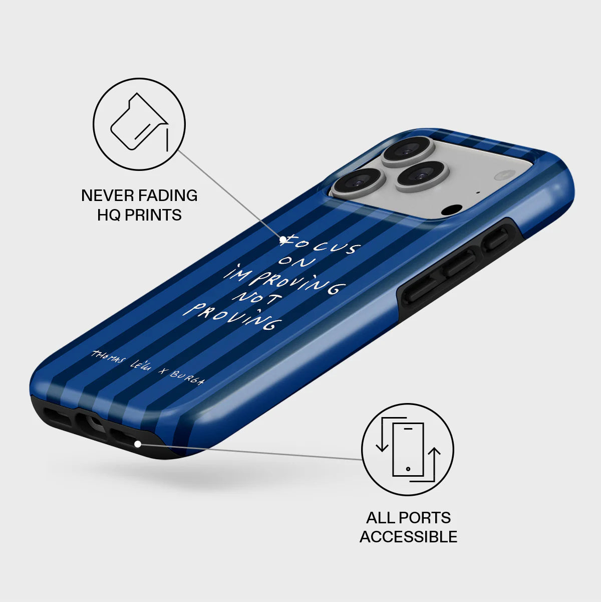 BURGA iPhone 17 Pro Max / 17 Pro Focus On Tough MagSafe Case